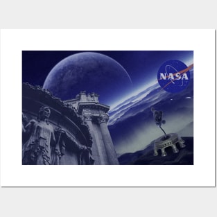 Aesthetic design of space Posters and Art